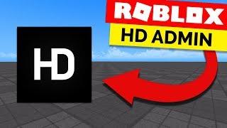 How To Add Admin Commands In Your Roblox Game - HD Admin [1]