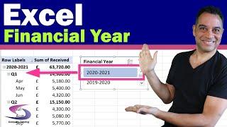 How to Create a Financial Year in Excel?
