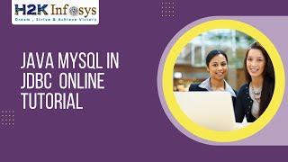 MYSQL IN JDBC Tutorial | Java data base connectivity Class Online  | Java Training Course Online