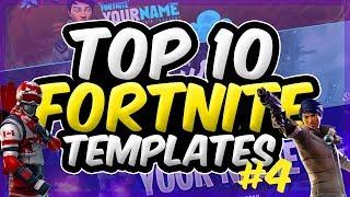 ⭐️ TOP 10 FREE Fortnite Banner Templates ⭐️ #4 - 2018 FREE DOWNLOAD! | PHOTOSHOP CC & CS6