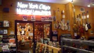 Final Visit to Manny's Music on 48th Street, New York City