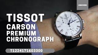 Unboxing Tissot Carson Premium Chronograph T1224171603300