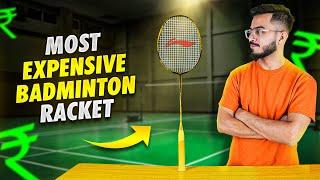 The Most Expensive Badminton Racket | AX FORCE 100 |