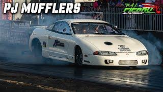 Pj Mufflers 4cyl 4g63 Mitsubishi 6.43 @211mph Salinas Speedway | PalfiebruTV