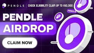 Crypto Airdrop | Up to 50000$ From PENDLE Airdrop