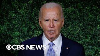 Biden holding major press conference amid calls to end 2024 campaign