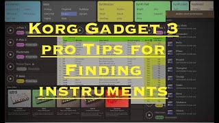 Korg Gadget 3 for iOS: Pro Tips for Finding Instruments and Sounds