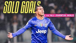 The Best SOLO GOALS in Juventus History | Tévez vs Parma, Ibrahimovic vs Roma & More!