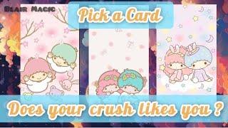 Pick a Card - Does your crush likes you ? #tarot #tarotreading #love #soulmate #pickacard #crush