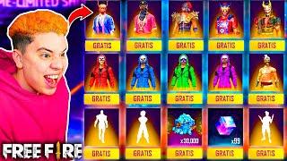 ¡TODO GRATIS EN FREE FIRE!  * EL MEJOR EVENTO DE LA HISTORIA * 