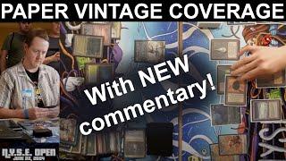 PAPER VINTAGE MAGIC! I won the NYSE Vintage Open. These are my feature matches with new commentary!