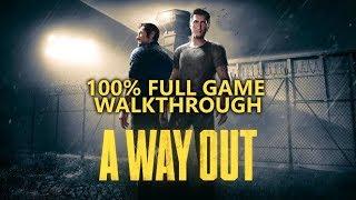 A Way Out - 100% Full Game Walkthrough - All Achievements/Trophies (Entire Game)