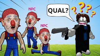 O SEGREDO DOS MELHORES NPCs! (Be NPC or DIE!) - Roblox