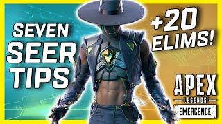 7 Must Know Seer Tips & A 20 Elim Seer Game! - Apex Legends Season 10 Emergence