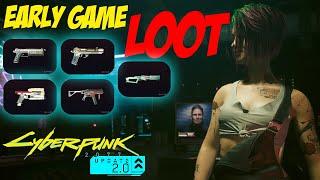 AMAZING WEAPONS right at the start of the game - UPDATE 2.0 | Cyberpunk 2077