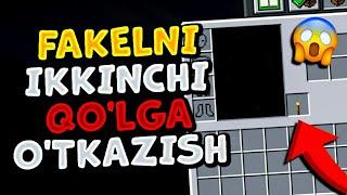 MINECRAFT●FAKELNI IKKINCHI QO'LGA O'TKAZISH