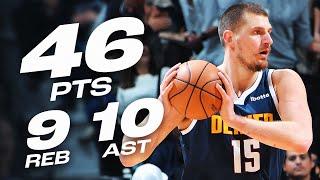 Nikola Jokić GOES OFF For 46-PT DOUBLE-DOUBLE vs Spurs!  | January 4, 2025