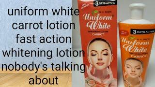 uniform white!! 3 days whitening lotion nobody's talking about!#beauty #skincare #brightening