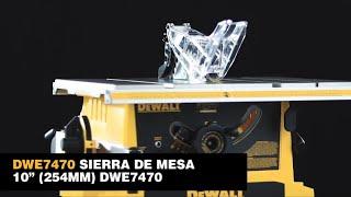 Toolspy Paraguay - Sierra Eléctrica de Mesa para Madera DEWALT DWE7470