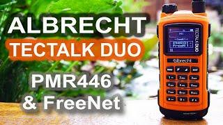 Beeindruckend! Albrecht Tectalk Duo - PMR446 & FreeNet in einem Gerät!  #pmr446 #freenet #hobby #top