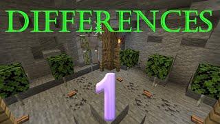 I am right for the wrong reasons! Differences 1 | Minecraft map