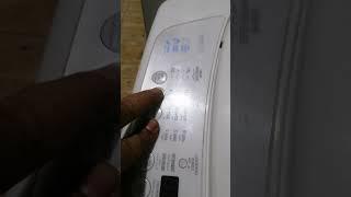 toshiba washing machine error code is E74 how to remove