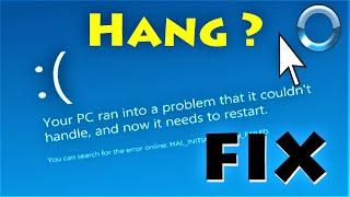 Windows 10 Hanging Problem Solution | 100 % Fixed