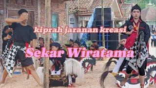 kiprah kreasi terbaru  Sekar Wiratama, Ebeg Banyumasan #video #jaranan #cewekjaranan #viralvideo