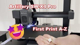 Set Up Your Artillery SW-X4 Pro 3d Printer Like A Pro In Just 10 Minutes - Beginner Friendly!