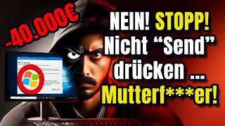 Indischer Microsoft Support Scammer verliert 40.000€ mit 1 Klick und RASTET AUS