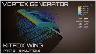How do Vortex Generator work on the Kitfox wing? Where to place them? 