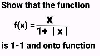 What is 1-1 and Onto Function || Questions of One-One and Onto Function ||  @DhimanRajeshDhiman​