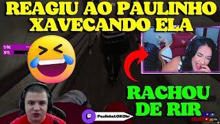 ARLEQUINA REAGIU AO PAULINHO XAVECANDO ELA! 