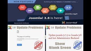 How to Fix Joomla Administrator Backend Blank Screen and HTTP Error 500