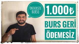 1.000₺ BURS KARŞILIKSIZ (GERİ ÖDEMESİZ) - ÜNİVERSİTE BURSU (YAZILIM TEST VE KALİTE DERNEĞİ BURSU)