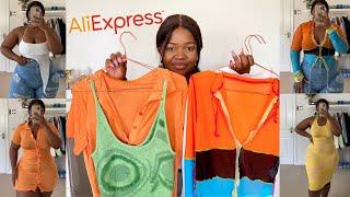 TRENDY ALIEXPRESS TRY ON HAUL 2021| SUMMER ITEMS| AFFORDABLE* DRESSES , TOPS + MORE | SAMANTHA KASH