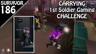 Carrying 1st Soldier Gaming Challenge - Survivor Rank #186 (Identity v)