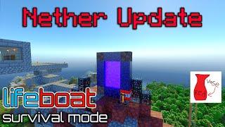 Lifeboat Survival Mode Nether Update !!!