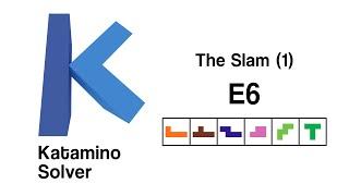 #Katamino - how to solve Level: The Slam (1) - E6