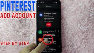  How To Add Account On Pinterest 