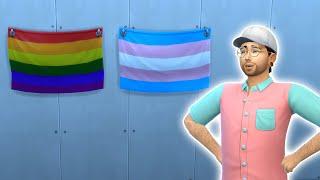 Recreating My Favourite Gay Bookstore and Drag Bar in The Sims 4