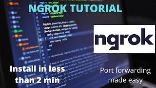 Ngrok install windows 10|Full step by step process|2022 Latest version