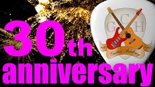 GCH Guitar Academy 30th anniversary giveaway -  FREE Fingerstyle guitar lessons PDF eBook