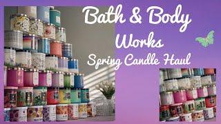 MASSIVE Spring Bath & Body Works Candle Haul|2020