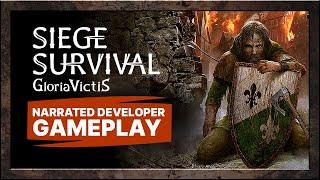 Siege Survival: Gloria Victis – Narrated Developer Gameplay