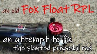 [MTB maintenance] An old Fox Float RPL rear shock repair