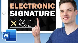  How to Add Signature in Word