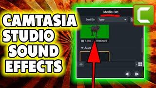 Camtasia 2022: Sound Effects  How to add