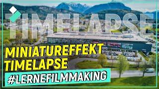 Miniatureffekt Zeitraffer Timelapse | Wondershare Filmora Tutorial