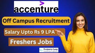 Accenture Off Campus Drive 2025, Accenture Hiring for Freshers, Accenture Recruitment for 2024 Batch